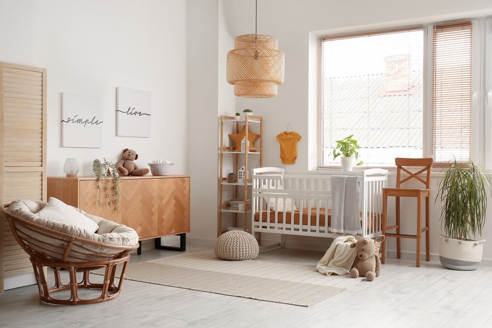 confort dans la chambre de bébé